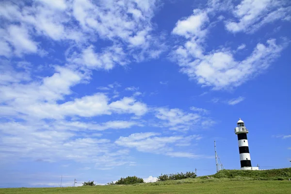 Nyudozaki Leuchtturm Oga Akita Japan — Stockfoto