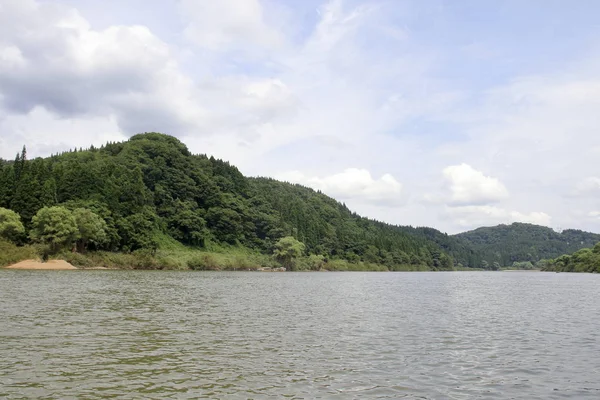 Mogami Fluss Und Mogami Schlucht Yamagata Japan — Stockfoto