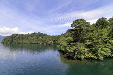 Todawa Gölü: Aomori, Japan (Nakayama Yarımadası)