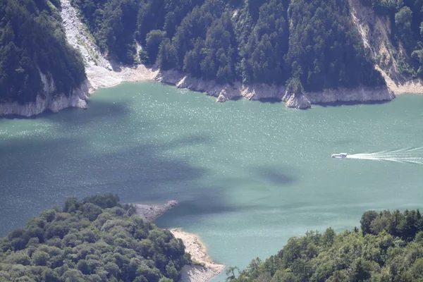 Cordillera Ushiro Tateyama Lago Kurobe Toyama Japón —  Fotos de Stock