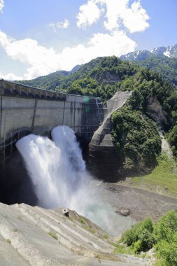 Kurobe baraj: Toyama, Japan deşarj