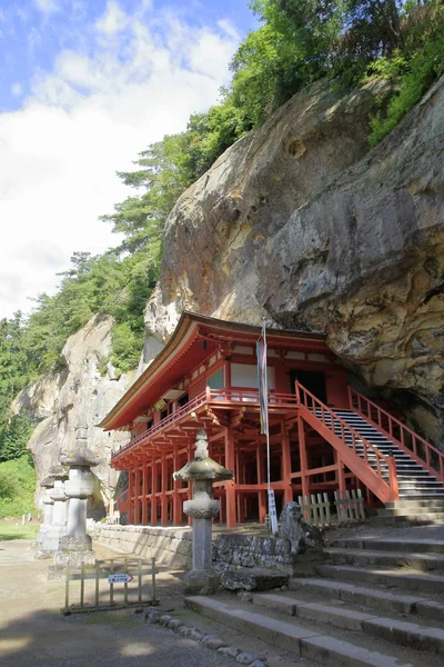 Takkou Jeskyně Bisyamon Hall Hiraizumi Iwate Japonsko — Stock fotografie