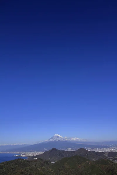 Fuji Suruga Bay Widok Góry Katsuragi Izu Japonia — Zdjęcie stockowe