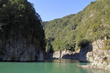 Dorokyo gorge Wakayama, Mie, Nara, Japonya
