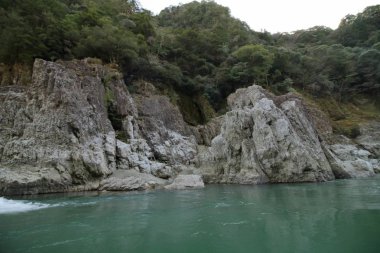 Dorokyo gorge Wakayama, Mie, Nara, Japonya