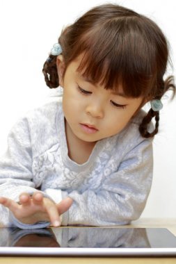 Japon kız tablet Pc (4 yaşında kullanma) 