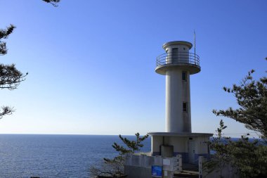 Sado Osaki deniz feneri, Sado, Niigata, Japonya