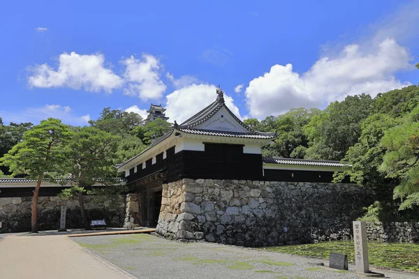 Château donjon et porte principale du château de Kochi à Kochi, Japon — Photo