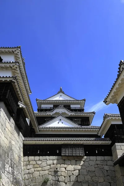 Ehime, Japonya'da Matsuyama kalesi kale tutmak