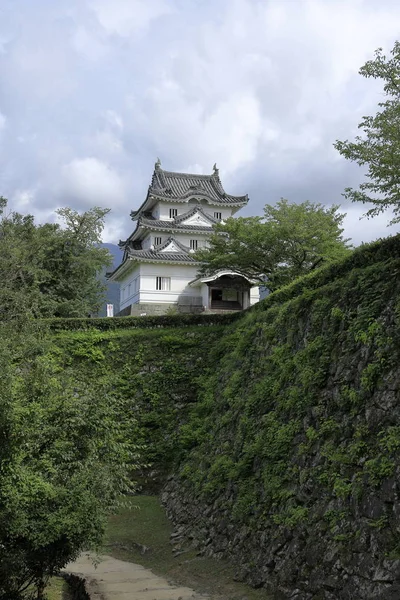 Castillo torre del castillo de Uwajima en Ehime, Japón — Foto de Stock