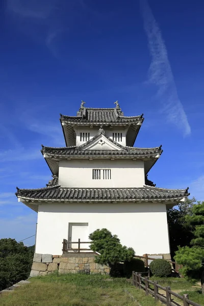 Kasteel houden van Kasteel Marugame in Kagawa, Japan — Stockfoto