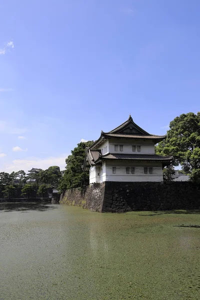 Torre de Tatsumi do castelo de Edo em Tóquio, Japão — Fotografia de Stock