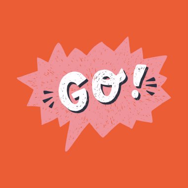 Git! el yazısı yazı