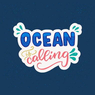 Ocean Arama el yazısı ifade