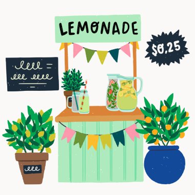 Limonata standı küçük resim