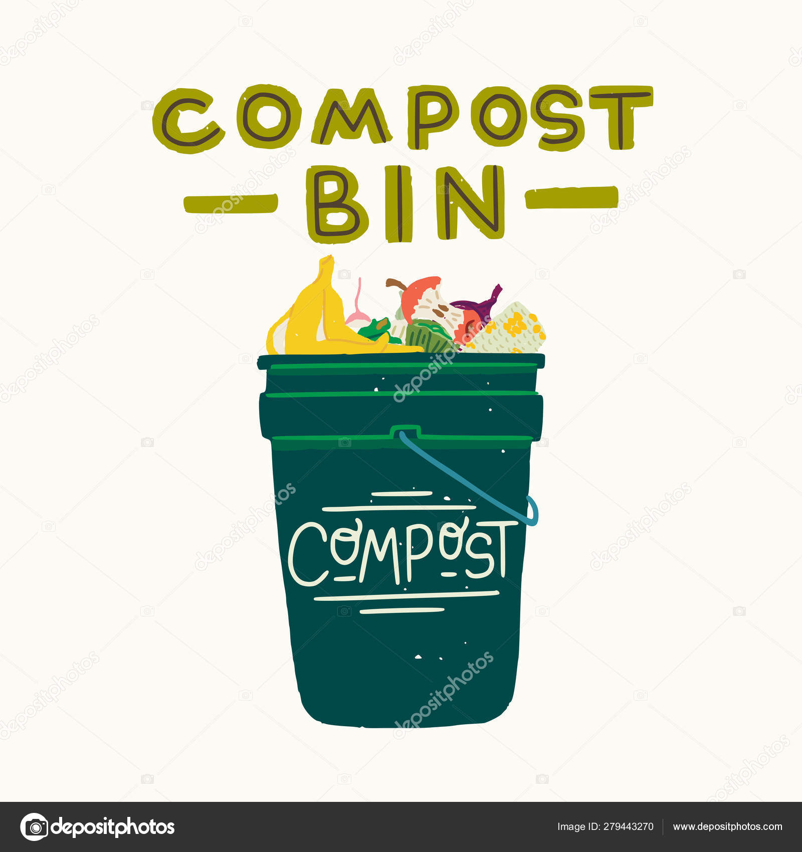 Apple Compost Bin