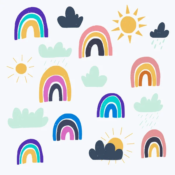 Çocuksu raibows seti