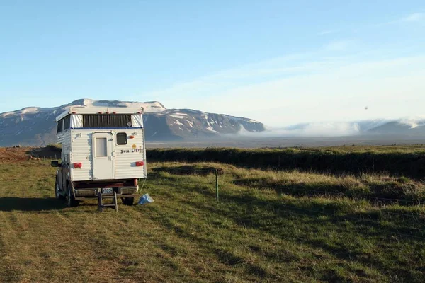 Zlanda Temmuz 2008 Zlanda Tekerlekli Karavan — Stok fotoğraf