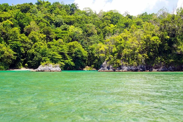 Blauwe Lagune Portland Jamaica — Stockfoto