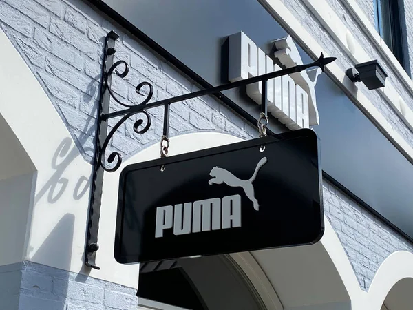 Рурмонд Нидерланды Мая 2020 Вид Фасад Логотипом Спортивной Компании Puma — стоковое фото