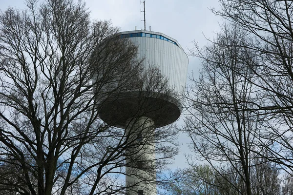 Viersen Alemanha Março 2019 Vista Torre Água Metros Altura Através — Fotografia de Stock