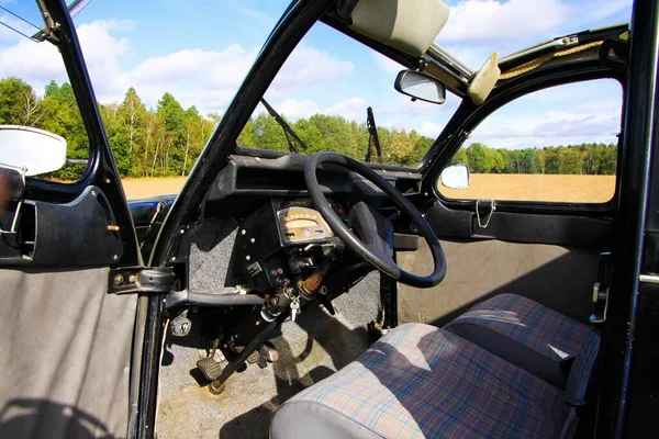 Viersen Allemagne Octobre 2019 Vue Intérieur Voiture Culte Française Classique — Photo