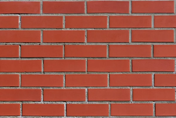 Background Texture Closeup Red Brick Wall Bricks Joints — Stock Photo, Image