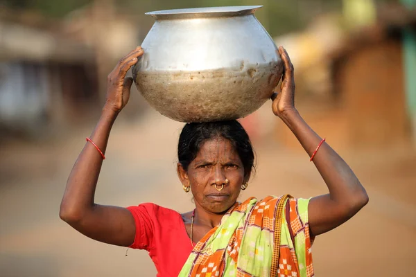 Gunupur India November 2019 Odisha Hindistan Gunupur Yakınlarındaki Kırsal Bir — Stok fotoğraf