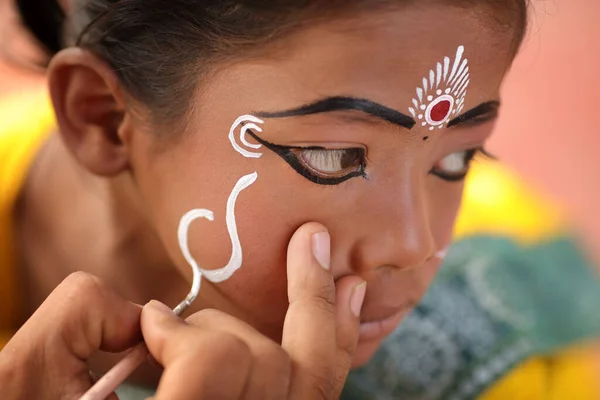 Puri India December 2019 Ongeïdentificeerde Jonge Gotipua Danser Het Traditionele — Stockfoto