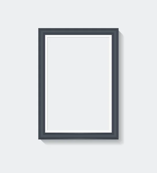 Порожня Рамка Зображення Ізольована Білому Тлі Векторні Ілюстрації — стоковий вектор