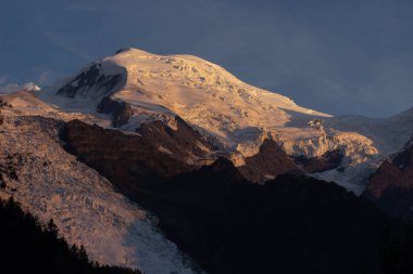 Top Alp dağlarının mont blanc - Fransa.