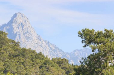 Türkiye'de dağ manzaraları, şafak Bölgesi Antalya Kemer yakınındaki