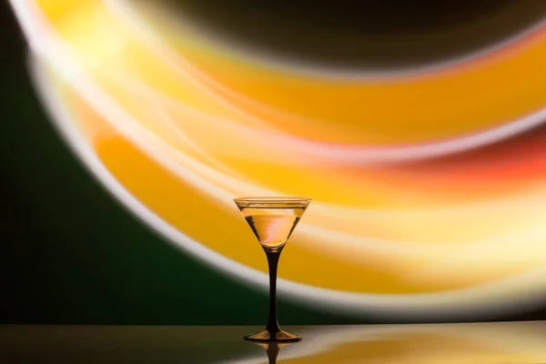 Dois Copos Coquetel Martini Bar — Fotografia de Stock