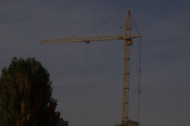 Büyük mühendislik Vinçler.