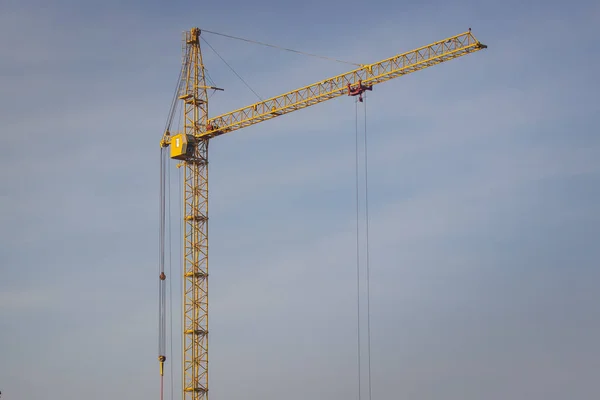 Huge Engineering Tower Crane — Stock Photo, Image