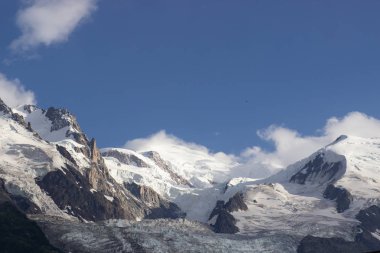 Mont blanc, mont blanc massif, chamonix, Alpler, Fransa.