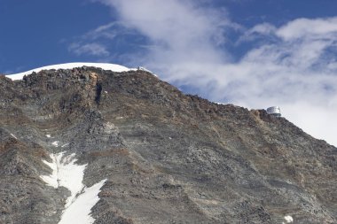 Chamonix Mont Blanc. büyük couloir.