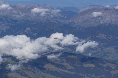 Alpler Alpler Dağ Manzara . Bulut