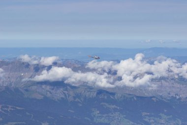 Alpler Alpler Dağ Manzara . Bulut