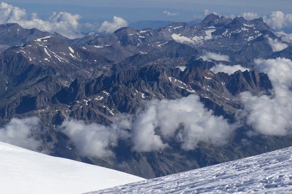 Alpes Paisagem Alpina Montanha — Fotografia de Stock
