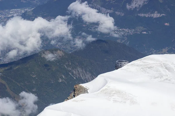 Alpen Alpine Berglandschaft Wolken — Stockfoto