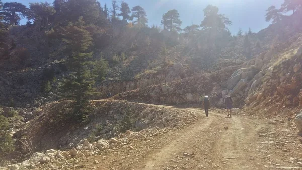 Likya Yolu Trilha Para Caminhadas Lícia Turquia — Fotografia de Stock