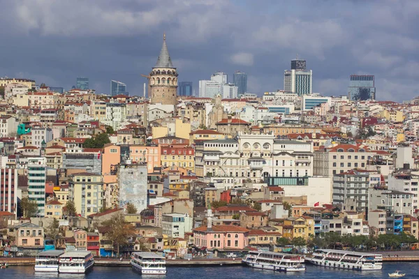 Torre Galata Istambul Turquia — Fotografia de Stock