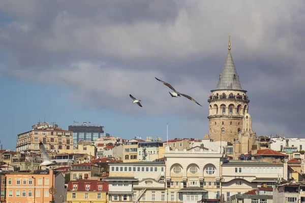Torre Galata Istambul Turquia — Fotografia de Stock