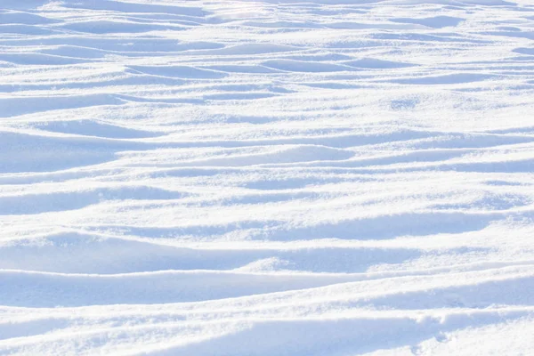 Fondo Natural Invierno Con Nieve Deriva Nieve Cayendo — Foto de Stock