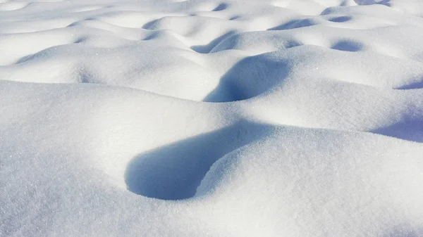 Fondo Textura Fresca Nieve Tono Azul — Foto de Stock