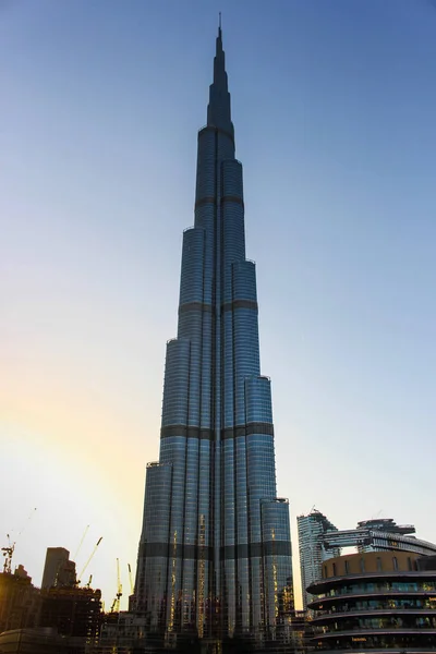 Beautiful View Burj Khaleefa June 2019 Dubai Uae — Stock Photo, Image