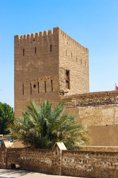 Fahidi Fort Αρχαίο Αραβικό Φρούριο Στο Ντουμπάι Ηνωμένα Αραβικά Εμιράτα — Φωτογραφία Αρχείου