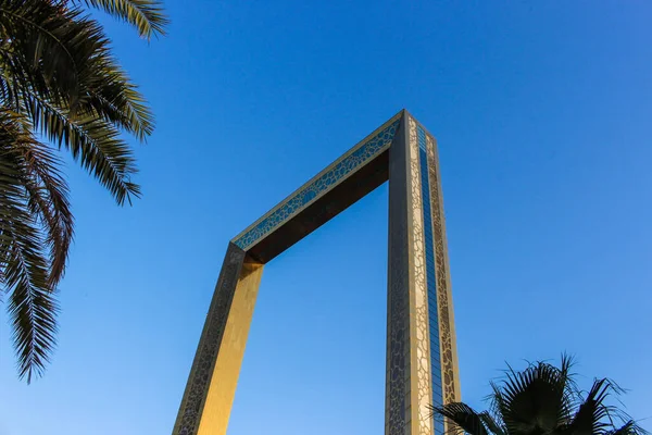 Dubai Frame Biggest Photo Frame Architecture Dubai — стокове фото