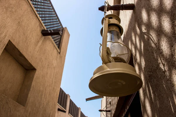 Al fahidi Fort Dubai Müzesi 'nde Arap geleneksel feneri